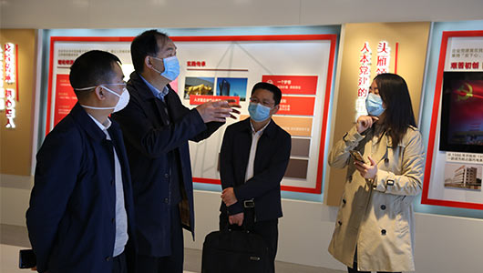 寧波市委組織部副部長(cháng)、兩新工委副書(shū)記朱志堅一行調研奧克斯黨建工作